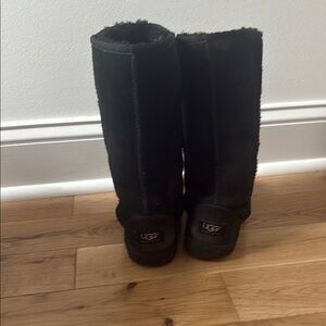 UGG Classic Black Tall Boots